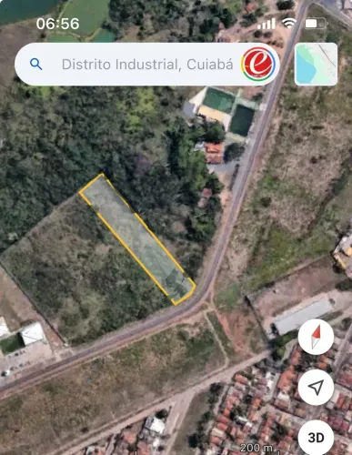 Area c/ 10.000m2, Av. Asfaltada, região Distrito Industrial, Cuiabá-MT