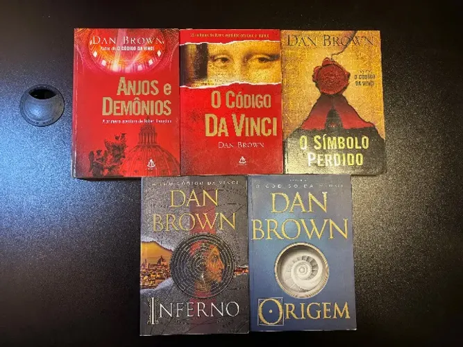 Livros Coleção Dan Brown - As Aventuras de Robert Langdon (5 livros)
