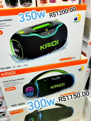 Caixa de Kaidi muito potente