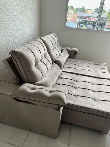 Sofá Retrátil reclinável 2.20