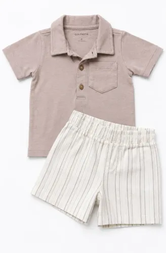 Conjunto, calça jeans, romper