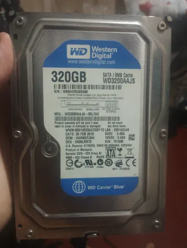 HD 320GB Caviar Blue Sata