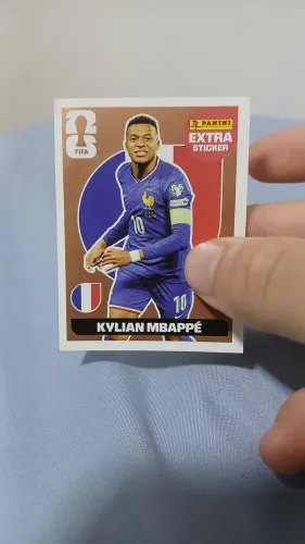 Figurinha Mbappé Bronze Panini - Copa do Mundo 2026