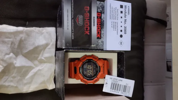 CASIO G-SHOCK -GD-010-4dr ( Novo ,NF )