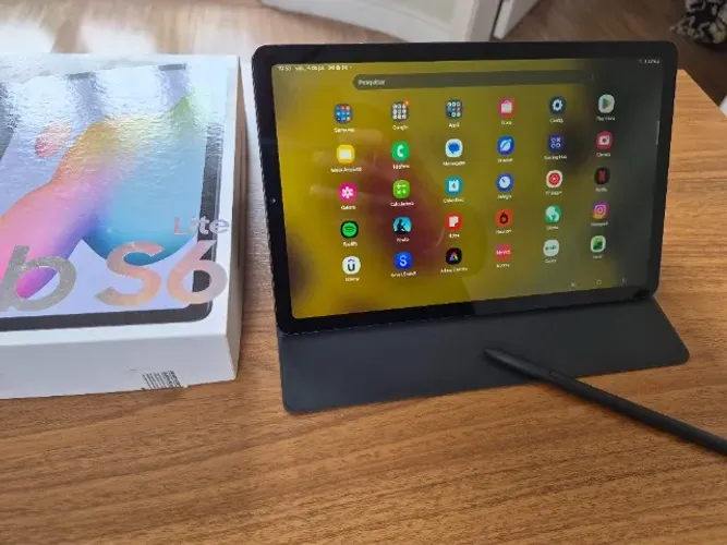 Tablet Samsung S6 Lite 128gb Cinza