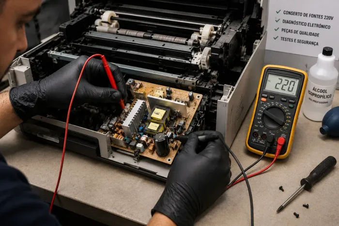 Manutenção de Impressoras Laserjet