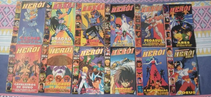 Lote revista Herói 35 unidades