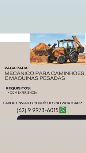 Contrato mecânico de máquinas pesadas,Caminhoes e britagem 