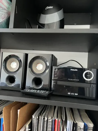 Micro System Philips MCM1150 - USB, CD, MP3 e Auxiliar