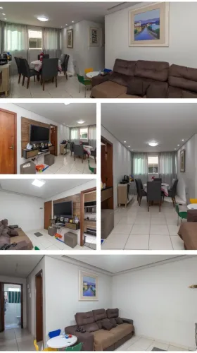 Vendo apartamento 3 quartos Santa Monica BH 2 vagas