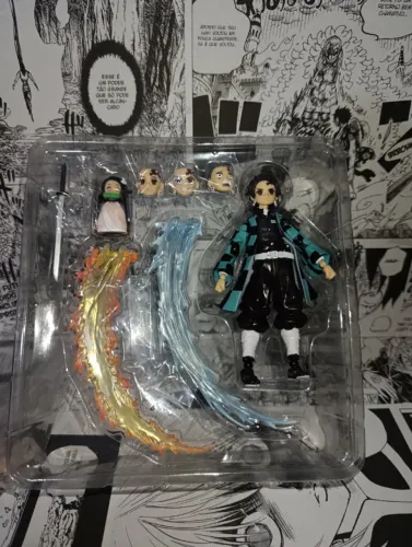 OPORTUNIDADE | Figura Articulada Figma 553 - Tanjiro (Demon Slayer)
