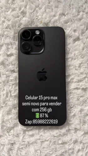 iPhone 15 pro max 256gb