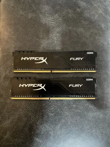 2x Memórias ram DDR4 HyperX Fury 8GB 3200mhz