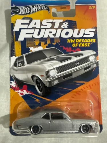 Hot Wheels Velozes e Furiosos Chevy Nova SS 70? Silver