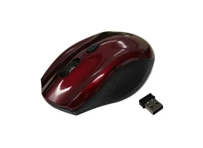 Mouse Mtek PMF433 Wireless - Vermelho - Novo c/ garantia - Nexo Store