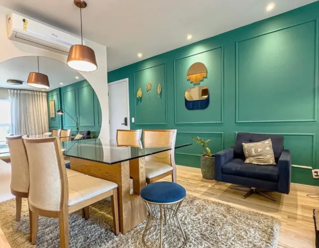 Apartamento Mobiliado com Vista Mar para Locação na Enseada do Suá - Vitória ES