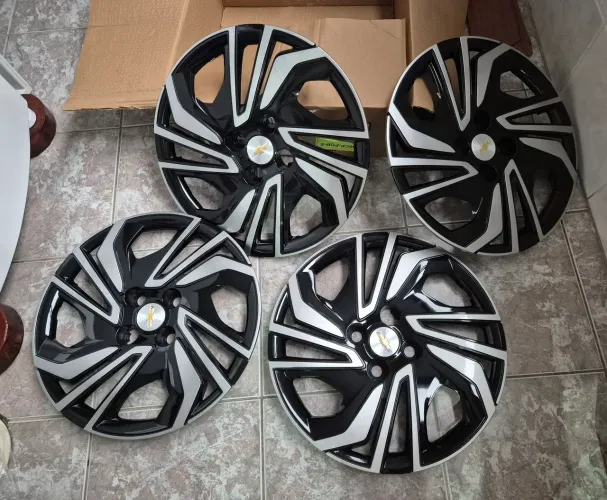Jogo de Calotas do Onix 2025 aro 15" 4x100 - Negocio Valor