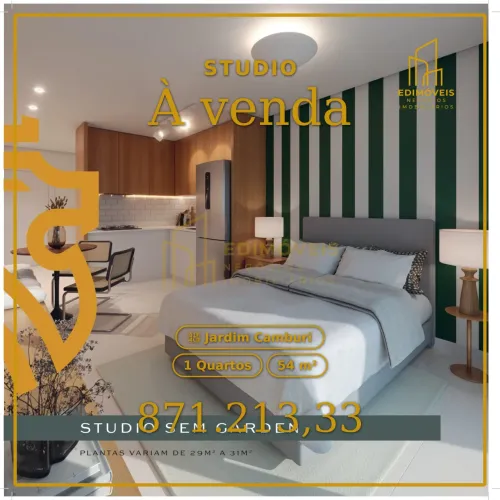 Invista no Futuro: Studio em Jardim Camburi, Alto Padrão de Acabamento