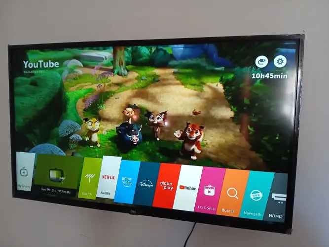 Tv smart 43 polegada LG, funciona perfeitamente posso ENTREGAR