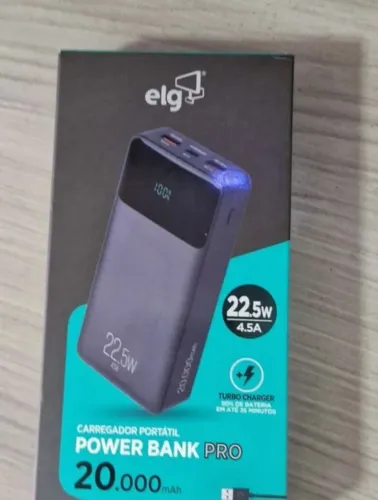 power bank elg pro 20000mah preto