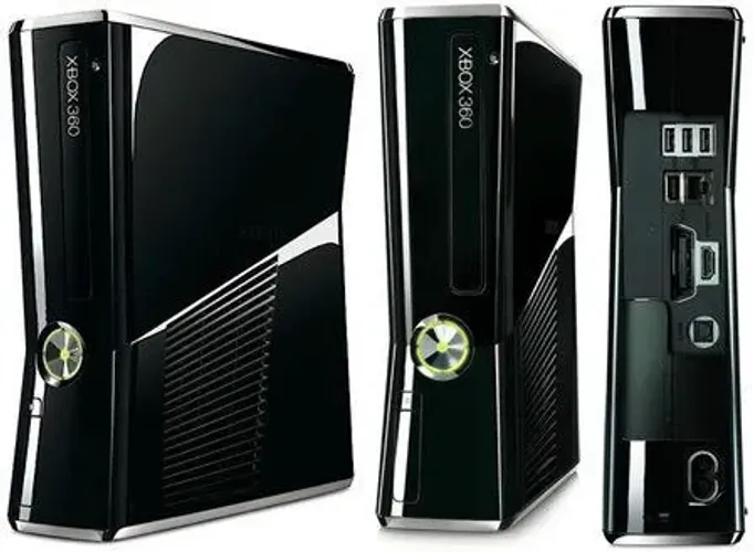 Xbox 360 slim rgh hd cheio de jogos + de 10mil + 1 controle novo c/ fio ou original s/ fio