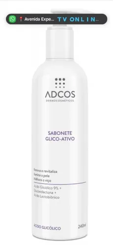 Adcos - sabonetes, hidratantes e esfoliantes