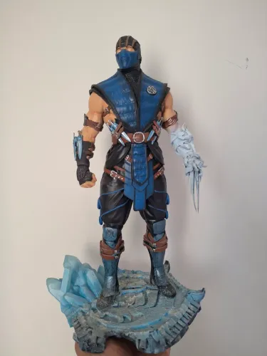 Sub zero mortal kombat figura 3D