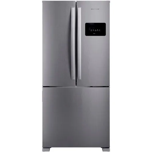 Geladeira Brastemp 3 portas 559 litros BRO85MK inox Nova
