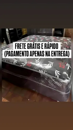 Cama box Espuma 14cm - Frete grátis 