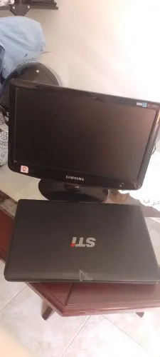 Notebook + monitor