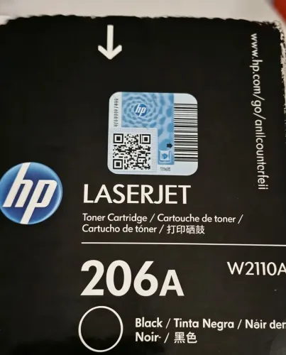 Cartucho de Toner HP LaserJet 206A (W2110A)