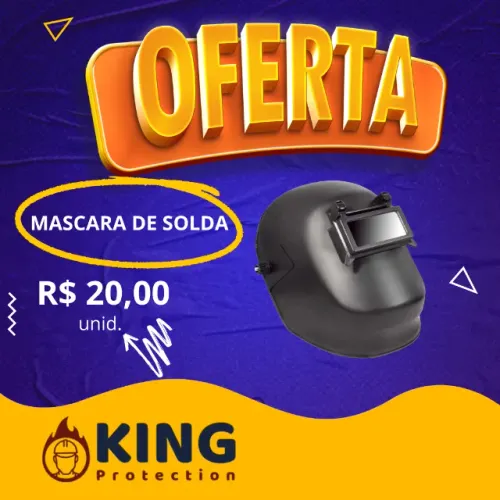 MASCARA DE SOLDA PLASTCOR C/VISOR ARTICULADO CARNEIRA C/ CATRACA CA 36014