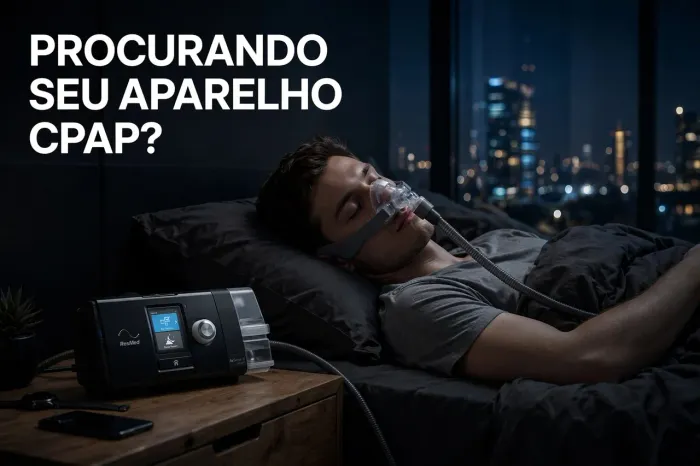 CPAP ResMed AirSense 10 - Noites bem dormidas.<br>