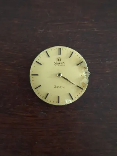 Maquinário relógio Ômega geneve automático 