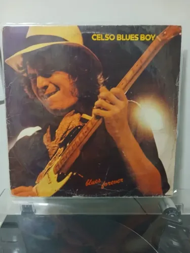 LP Disco de vinil Celso Blues Boy - Blues Forever - 841 379-1 - Retoque Especial 1989