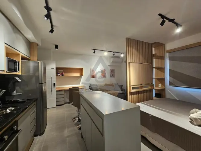 Apartamento à venda em Campinas, Centro, com 1 suíte, com 46 m², Sirius Patriani