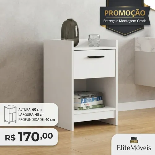 Criado mudo simples de luxo