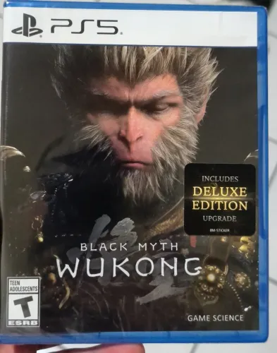 Jogo: Black Myth Wukong - Versão DELUXE (Mídia Física/CD)