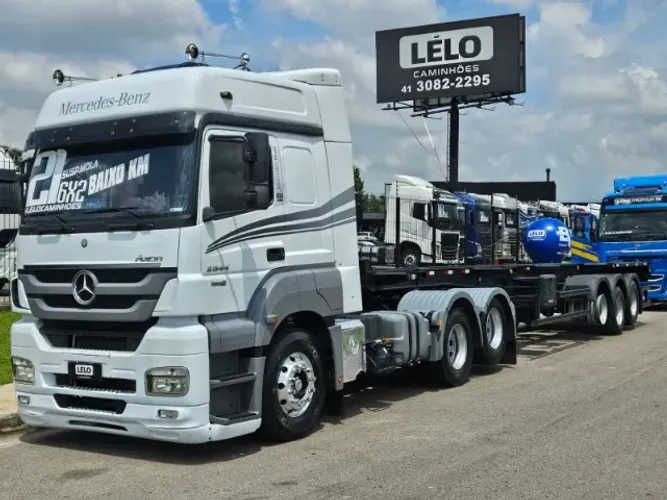 Mercedes Benz Axor 2544 6x2 Ano 21 Bug porta Container Noma Titanium 20 pes 4 lock Ano 24 
