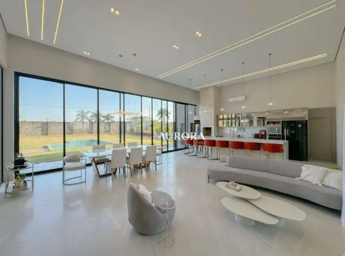 Casa Térrea com 4 suítes, 400 m² - venda por R$ 3.599.000 ou aluguel por R$ 17.500/mês - T