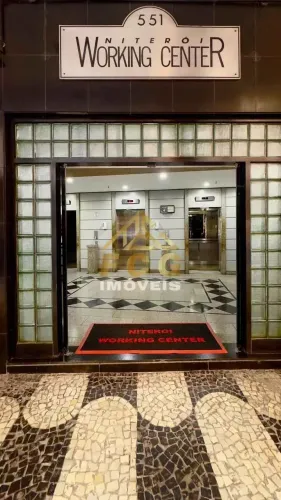 Sala Comercial 60m² Alto Padrão Mobiliada no Centro - Niterói - RJ