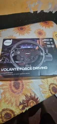 Vendo volante gamer novo compatível ps4 ,ps5 ,pc ,xbox