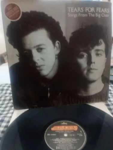 DISCO DE VINIL TEARS FOR FEARS "SONGS FROM THE BIG CHAIR" 1984/85