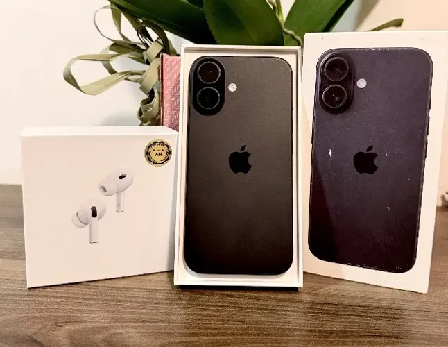 IPHONE 16 128GB PRETO ESTADO NOVO COMPLETO + BRINDES