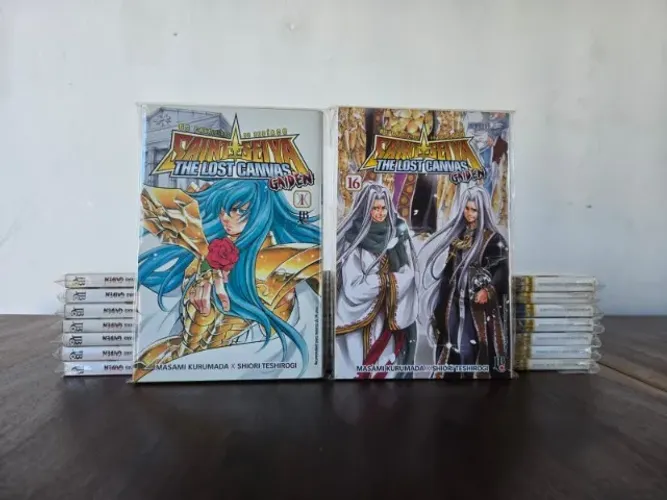 Cavaleiros Do Zodiaco The Lost Canvas Gaiden 1 ao 16 - 1º edição editora jbc (usado)