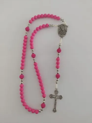 Terço Artesanal Nossa Senhora da Salete (novo)