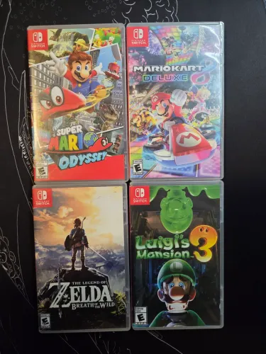 Lote Jogos de Nintendo Switch