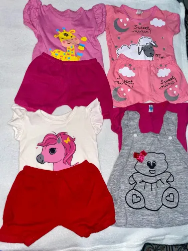 Lotinho bebê menina 3 a 9 meses LEIA A DESCRIÇÃO COM ATENÇÃO!