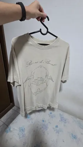 Camiseta Barra Crew Arco Marmorizada