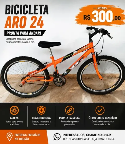 Bicicleta aro 24 